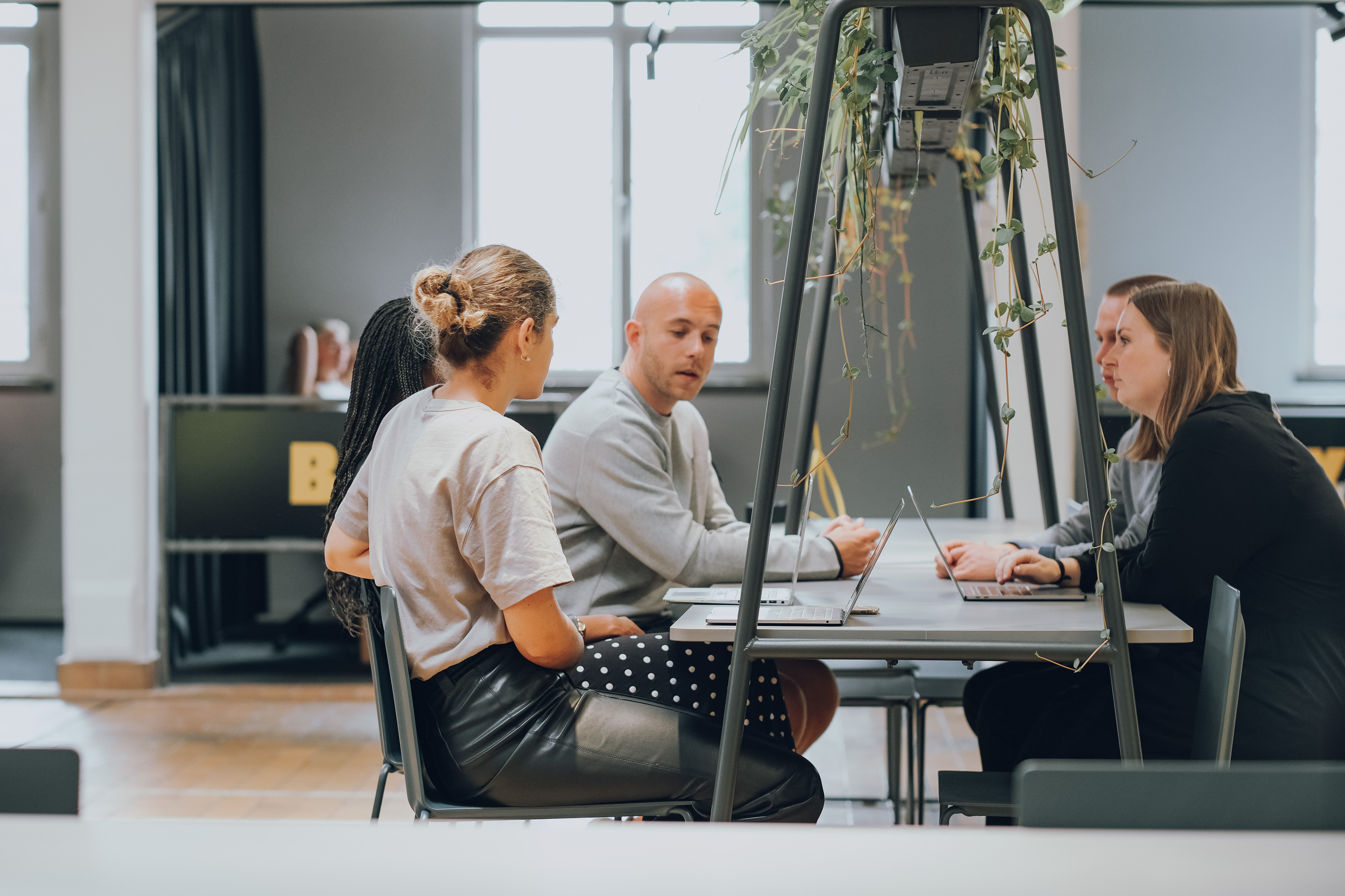 Studerende i The Kitchen